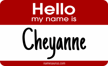Hello my name is Cheyanne png download