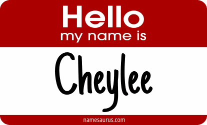 Hello my name is Cheylee png download