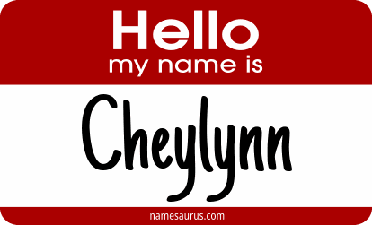Hello my name is Cheylynn png download