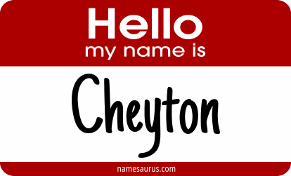 Hello my name is Cheyton png download