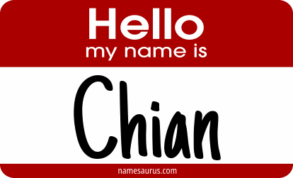 Hello my name is Chian png download