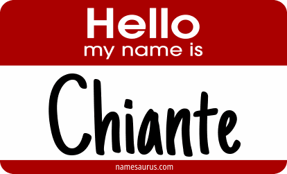 Hello my name is Chiante png download