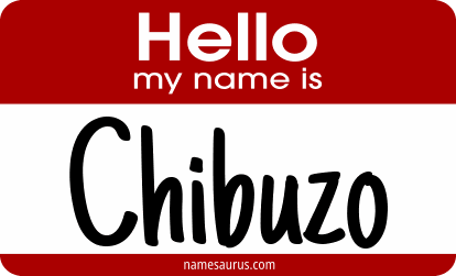 Hello my name is Chibuzo png download