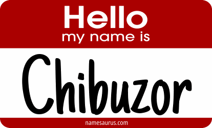 Hello my name is Chibuzor png download