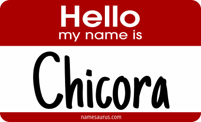 Hello my name is Chicora png download