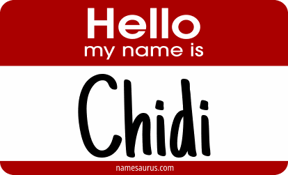 Hello my name is Chidi png download