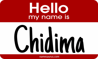 Hello my name is Chidima png download