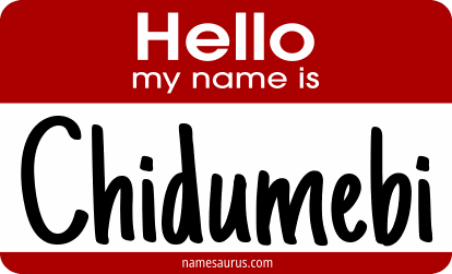 Hello my name is Chidumebi png download