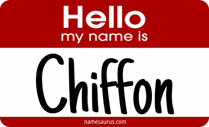 Hello my name is Chiffon png download