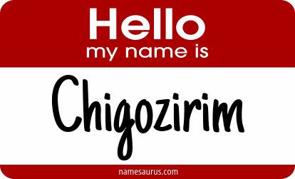Hello my name is Chigozirim png download