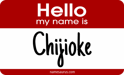 Hello my name is Chijioke png download