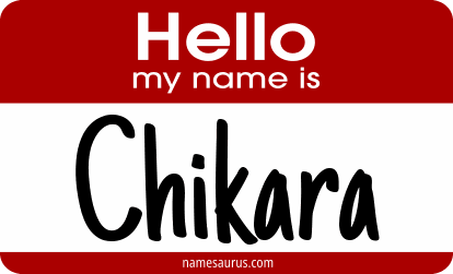 Hello my name is Chikara png download