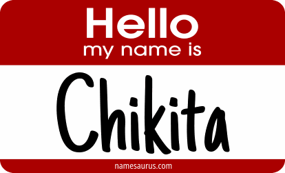 Hello my name is Chikita png download