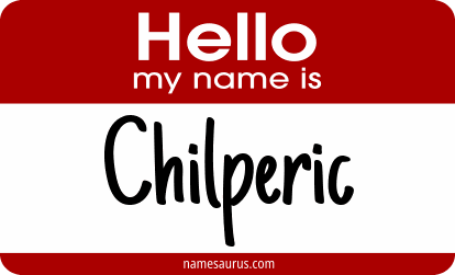 Hello my name is Chilperic png download