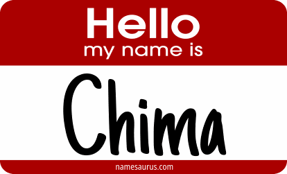 Hello my name is Chima png download