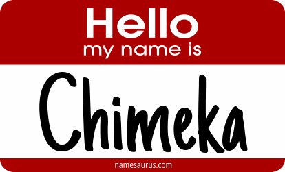 Hello my name is Chimeka png download
