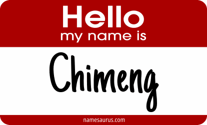 Hello my name is Chimeng png download