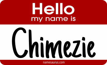 Hello my name is Chimezie png download