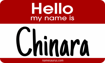 Hello my name is Chinara png download