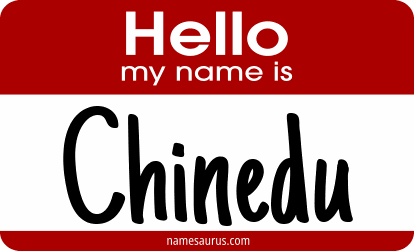 Hello my name is Chinedu png download