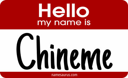 Hello my name is Chineme png download