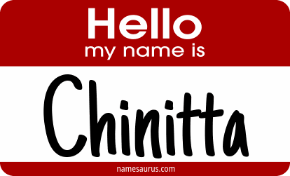 Hello my name is Chinitta png download