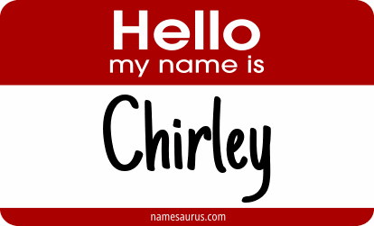 Hello my name is Chirley png download