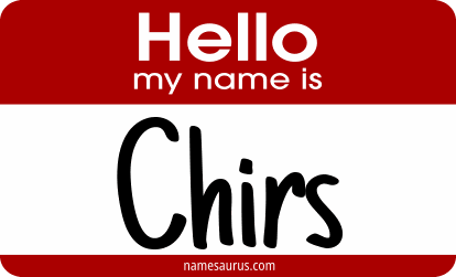 Hello my name is Chirs png download