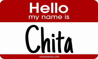 Hello my name is Chita png download