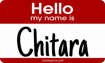 Hello my name is Chitara png download