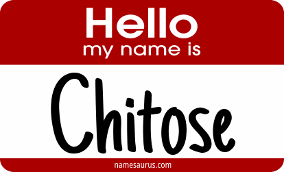 Hello my name is Chitose png download