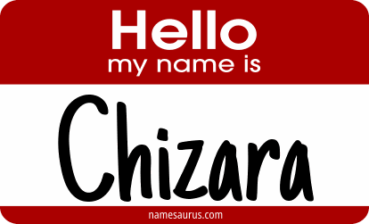 Hello my name is Chizara png download