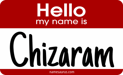 Hello my name is Chizaram png download