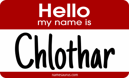 Hello my name is Chlothar png download