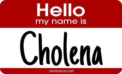 Hello my name is Cholena png download