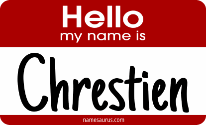 Hello my name is Chrestien png download