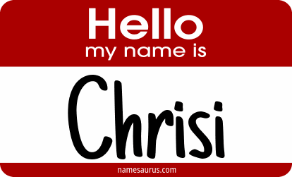 Hello my name is Chrisi png download
