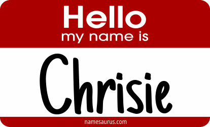Hello my name is Chrisie png download