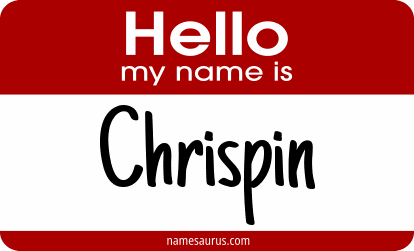 Hello my name is Chrispin png download