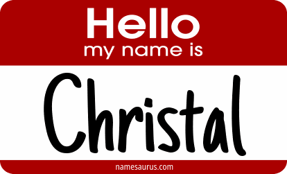 Hello my name is Christal png download