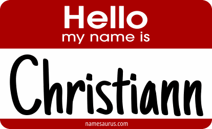 Hello my name is Christiann png download