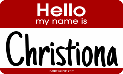 Hello my name is Christiona png download