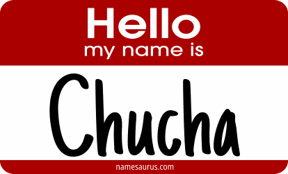 Hello my name is Chucha png download