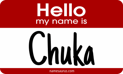 Hello my name is Chuka png download