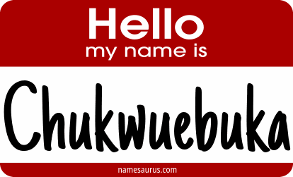 Hello my name is Chukwuebuka png download
