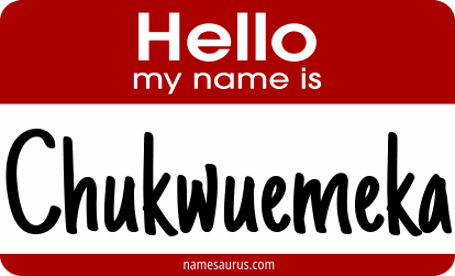 Hello my name is Chukwuemeka png download