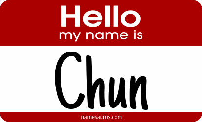 Hello my name is Chun png download