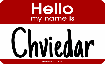 Hello my name is Chviedar png download