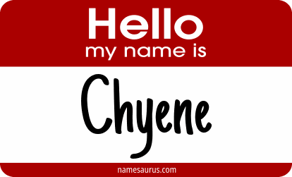 Hello my name is Chyene png download