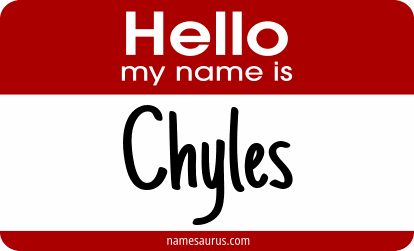 Hello my name is Chyles png download